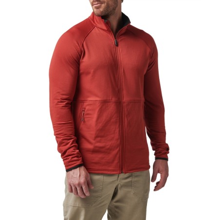 Džemperis 5.11 Stratos Full Zip, red