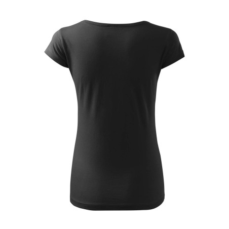 Moteriški trikotažiniai marškinėliai ADLER-A22, juoda spalva