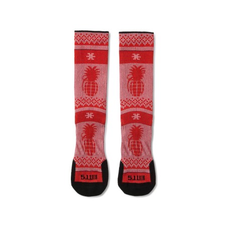 Kojinės 5.11 Ugly Sweater, Red