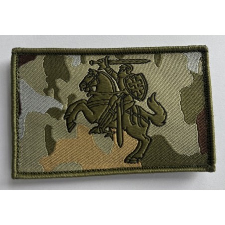 Woven VYTIS patch camo/khaki