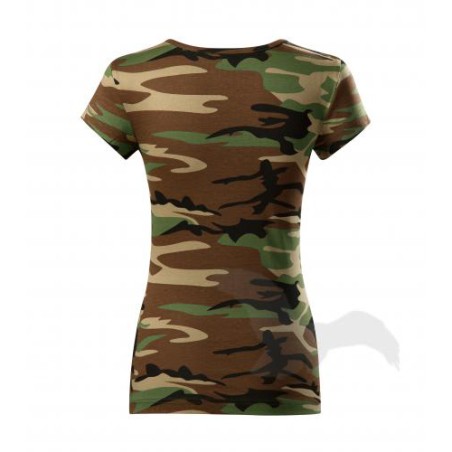 Moteriški trikotažiniai marškinėliai ADLER-A22 woodland