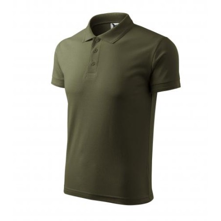 Polo marškinėliai MALFINI Pique, military green