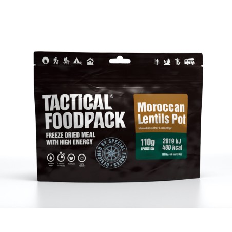 Tactical Foodpack Marokietiškas lešių troškinys 110g