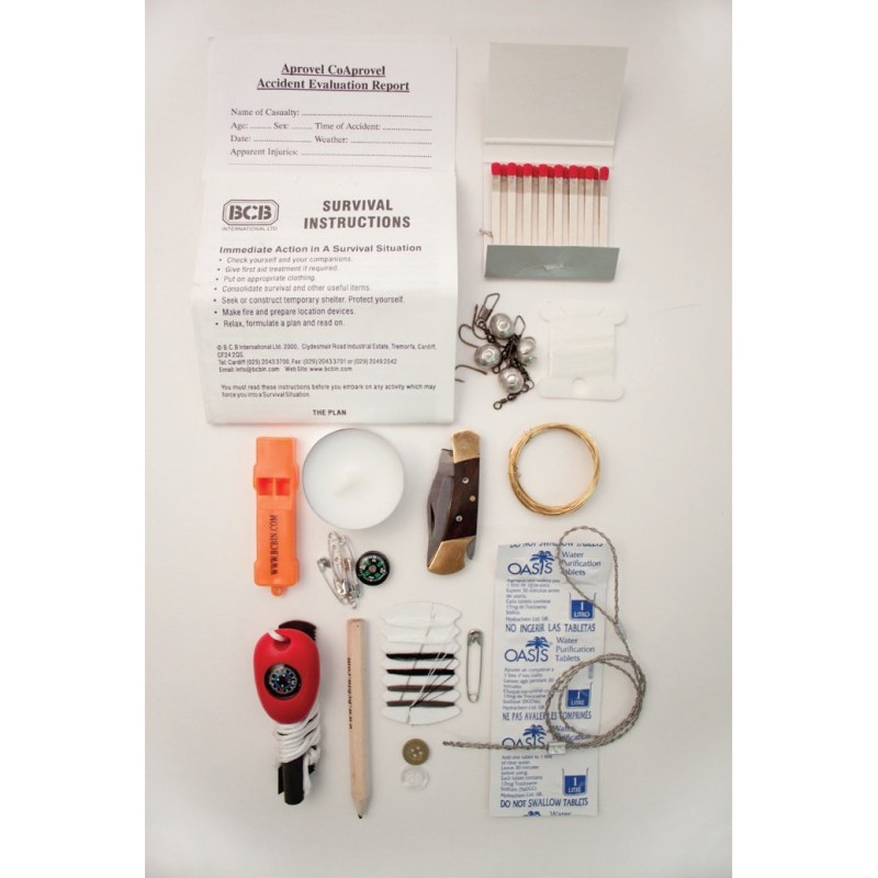 Išgyvenimo paketas BCB Combat Survival Kit Išgyvenimo paketas BCB Combat Survival Kit
