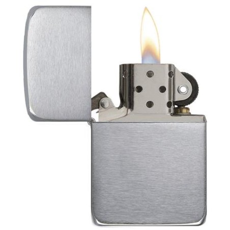 Žiebtuvėlis ZIPPO 1941 BRUSHED CHROME  REPLICA