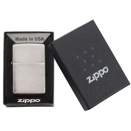 Žiebtuvėlis ZIPPO 200 BRUSH FIN CHROME