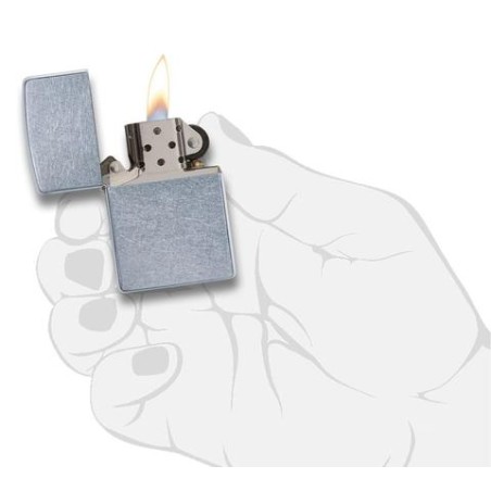 ZIPPO žiebtuvėlis 207 CLASSIC CHROME