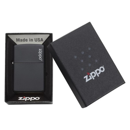 ZIPPO žiebtuvėlis 218ZL Zippo Logo Black