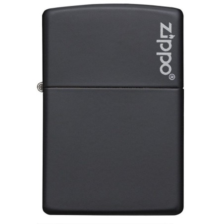 ZIPPO žiebtuvėlis 218ZL Zippo Logo Black
