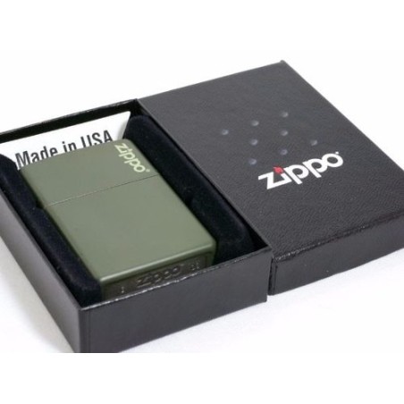 ZIPPO žiebtuvėlis 221ZL Zippo logo Khaki