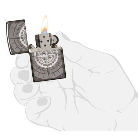 ZIPPO žiebtuvėlis Black Ice