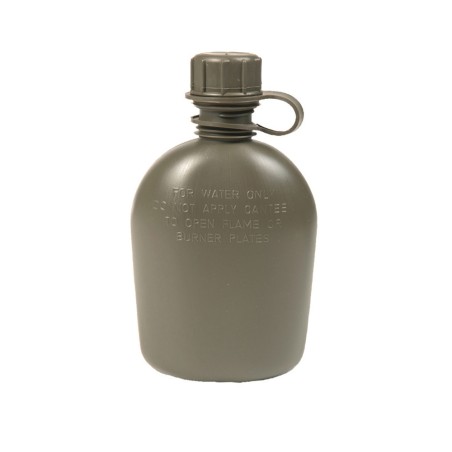 Gertuvė plastikinė Mil-tec 950ml (be dėklo) žalia Gertuvė plastikinė Mil-tec 950ml (be dėklo) žalia