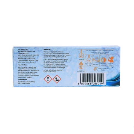 Vandens dezinfekavimo tabletės 'Aquatabs' (50vnt)