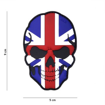 Antsiuvas PVC "Skull UK" (color)