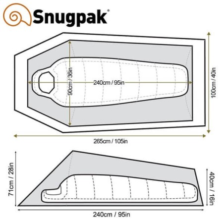 Palapinė SNUGPAK Ionosphere